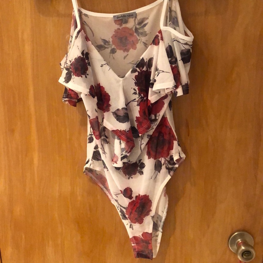 Floral bodysuit